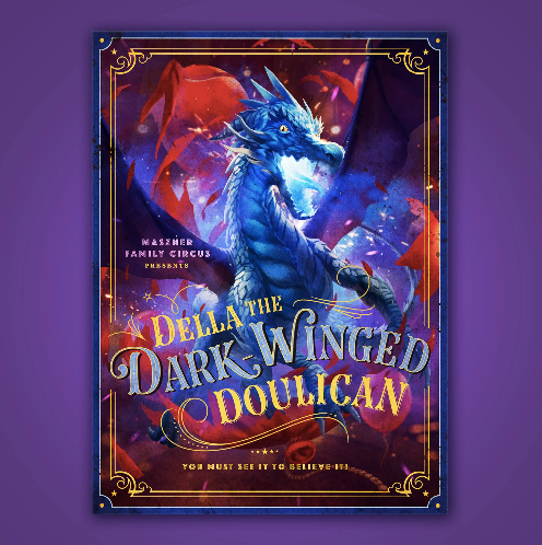 Poster - Della the Dragon