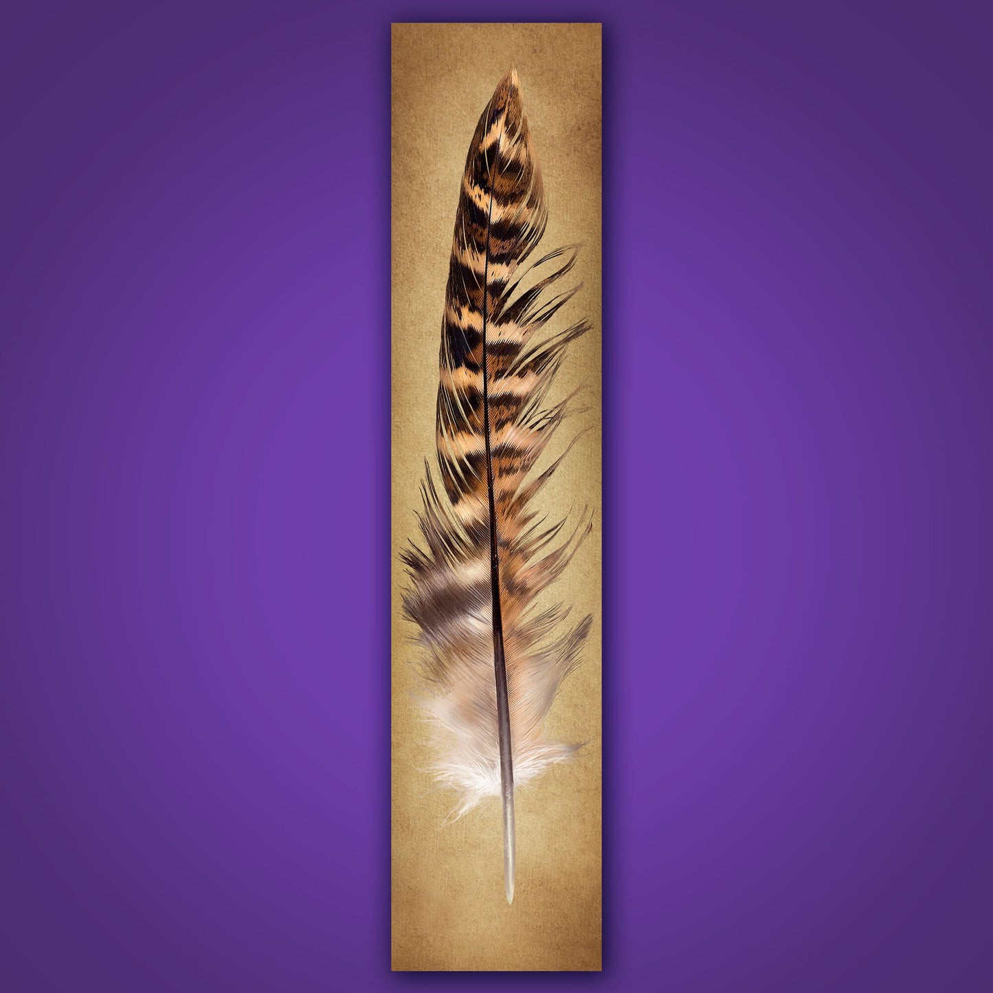 Quill Bookmark - Tan