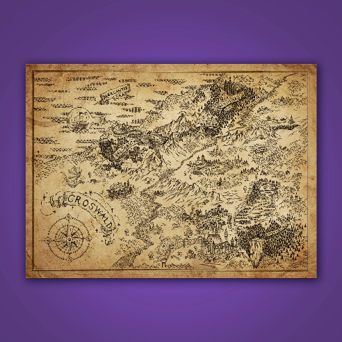 Poster - Croswald Map
